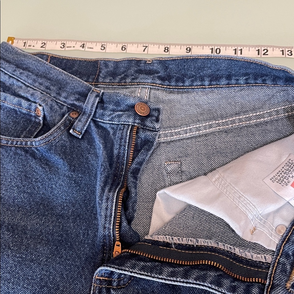 Wrangler Dark Blue Regular Fit Jeans - Picture 9 of 14